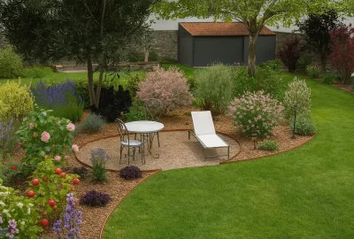 Exemple de rendus 3D réalisés par Auréa Paysage