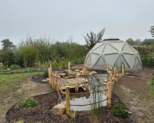 Création d'un bassin à La Chapelle Basse Mer