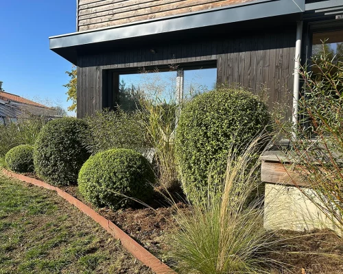 Aménagement complet d'un jardin au Loroux Bottereau
